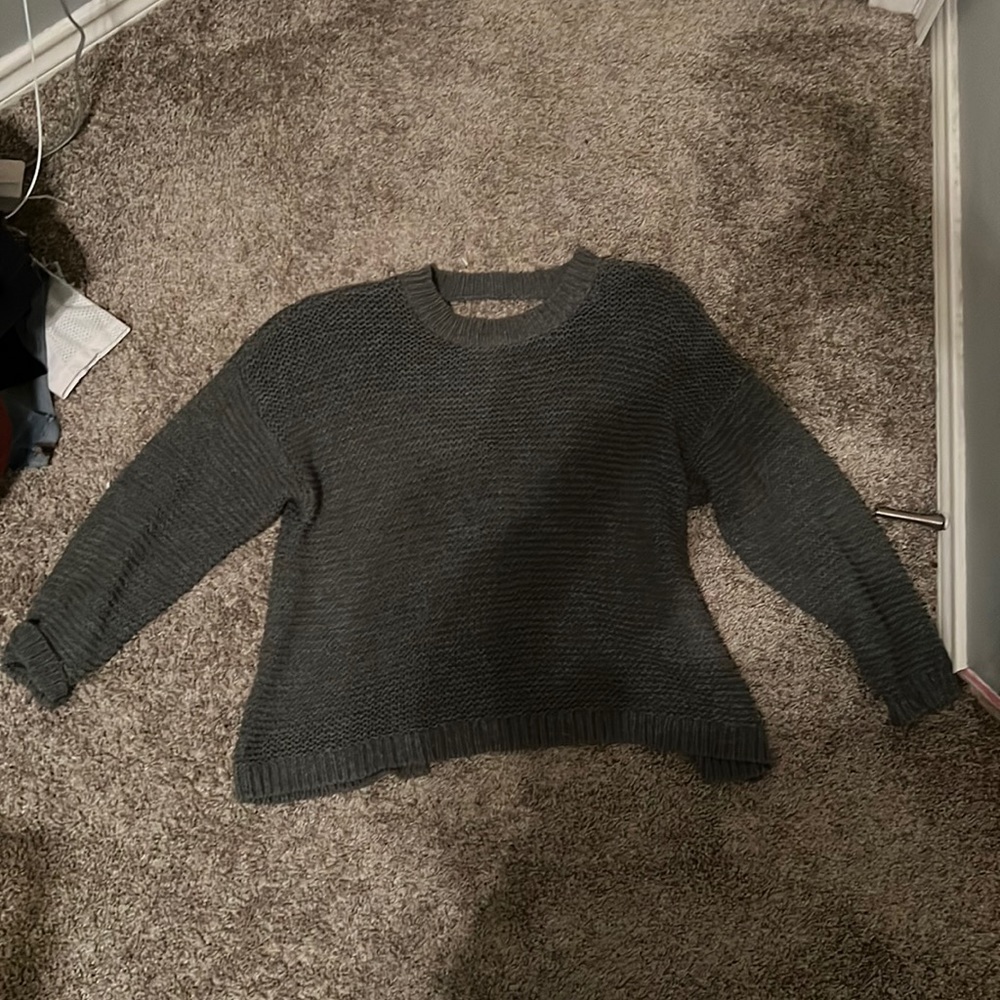AE open back sweater